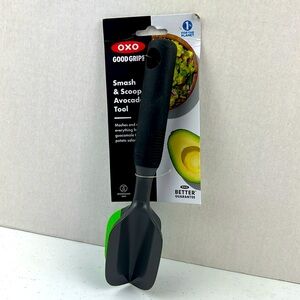 OXO smash and scoop avocado tool